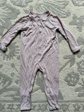 Kyte BABY Light Pink Snap-Front Footie One-Piece